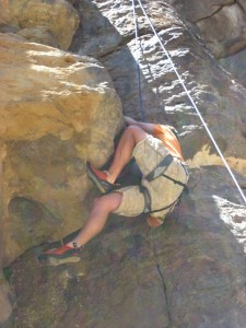 My big ass Rock climbing.